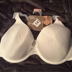 Secret Treasures Classic White Bra NWT